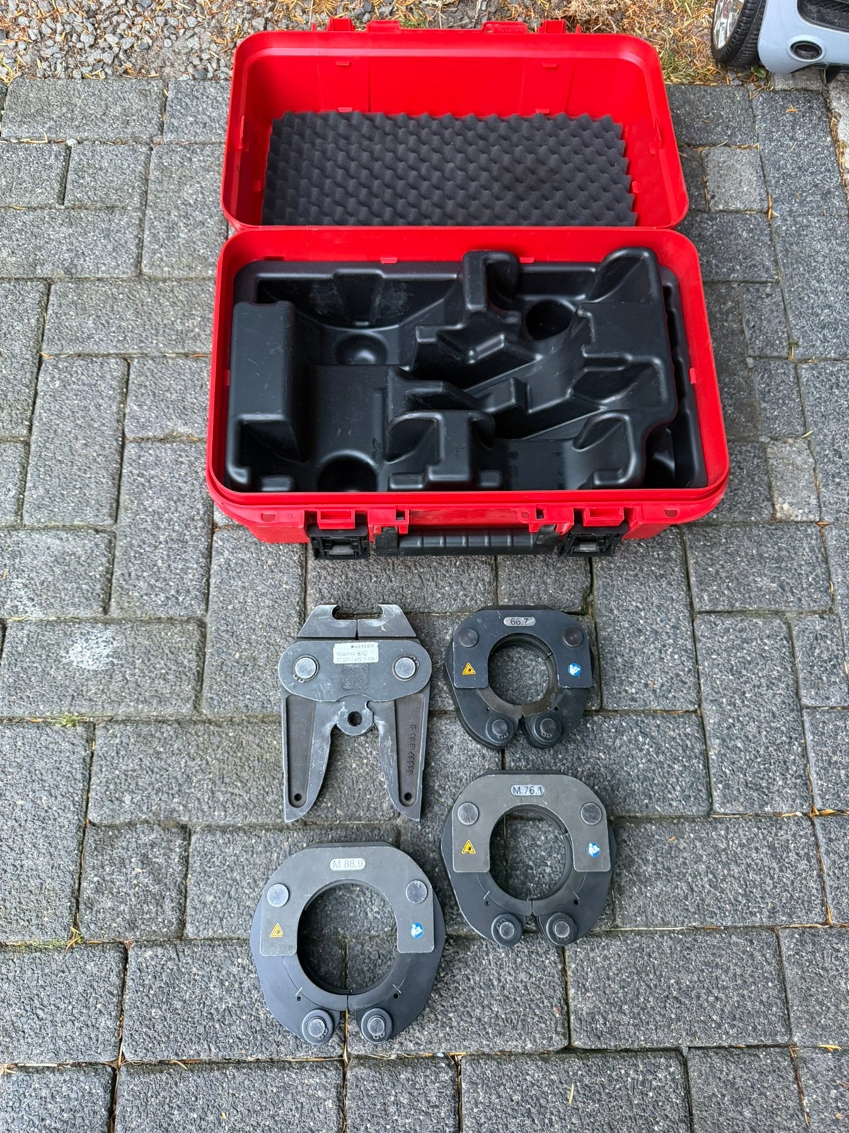 Persbek persketting vsh xpress mapress 66.7-76.1-88.9 +zb221, Ophalen, Zo goed als nieuw