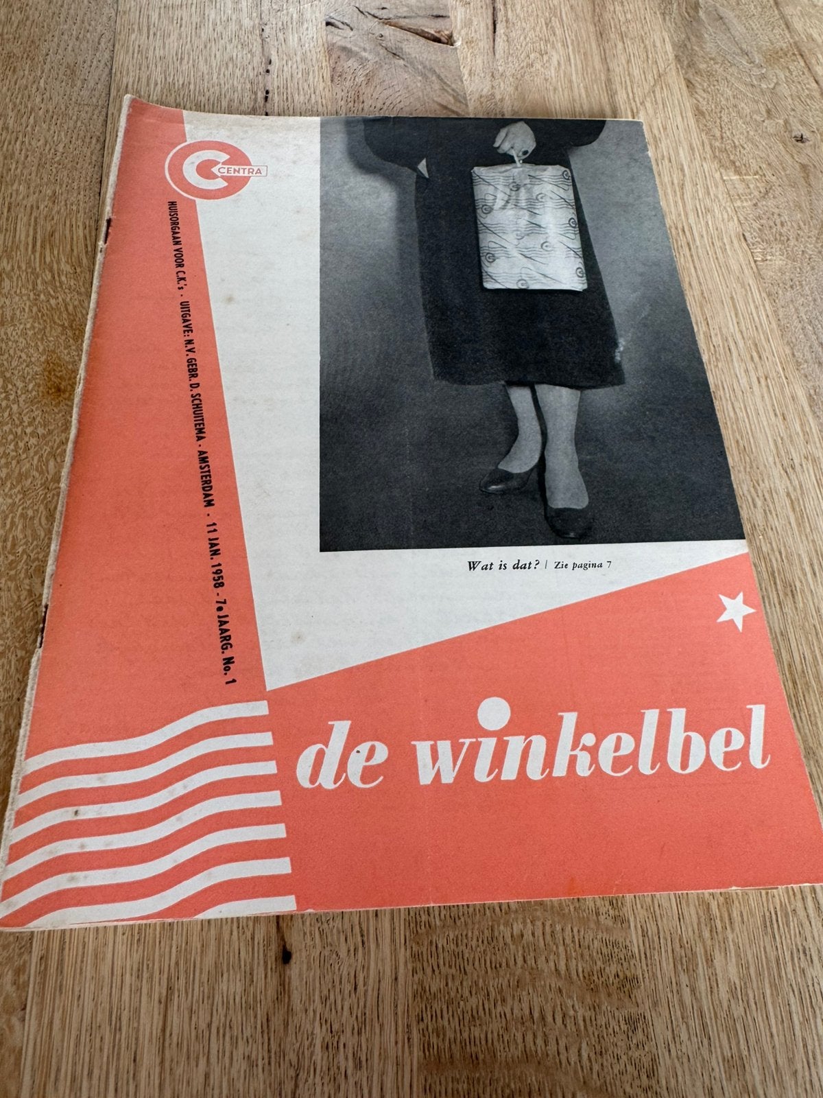 Tijdschriften De Winkelbel Centra 1958, Verzenden, 1940 tot 1960, Tijdschrift