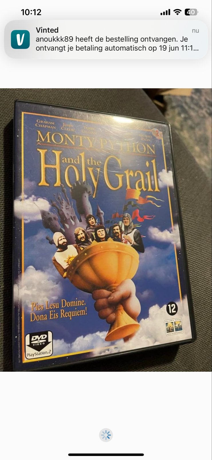Monty Python and the Holy Grail DVD (PlayStation 2), Vanaf 12 jaar, Ophalen of Verzenden, Gebruikt