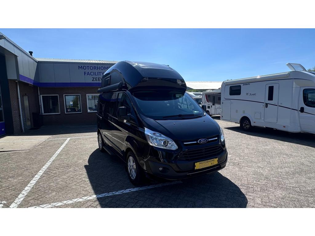 Ford Westfalia Nugget Verhoogd Automaat 177PK 5 RDW gordels, Caravans en Kamperen, Campers, Automaat, Buscamper of Camperbus, Bedrijf