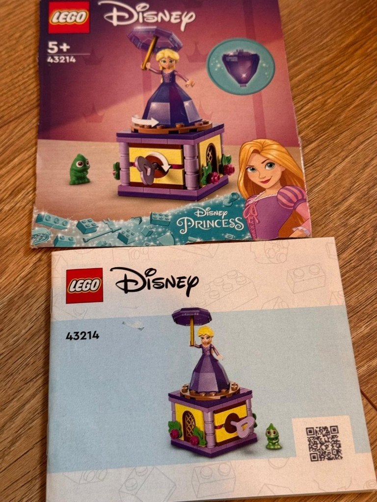 LEGO Disney 43214 – Twirling Rapunzel, Lego, Ophalen of Verzenden, Zo goed als nieuw, Disney