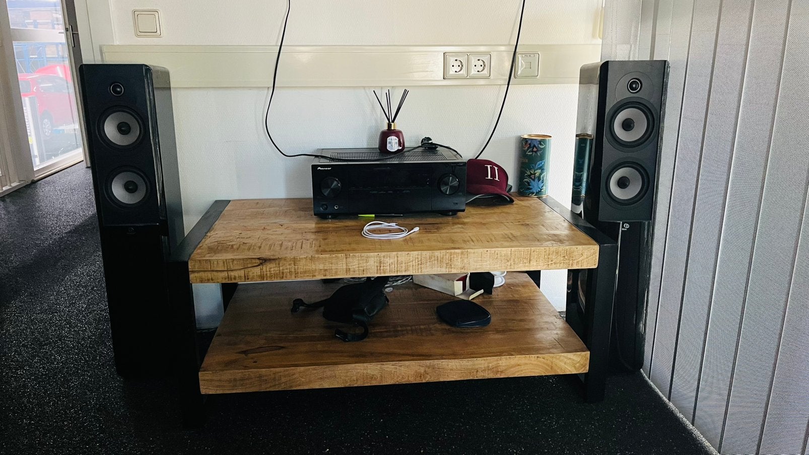Boston Acoustic A250 + Pioneer VSX-323-k, Audio, Tv en Foto, Ophalen, Stereo speakers, Gebruikt, 120 tot 150 watt