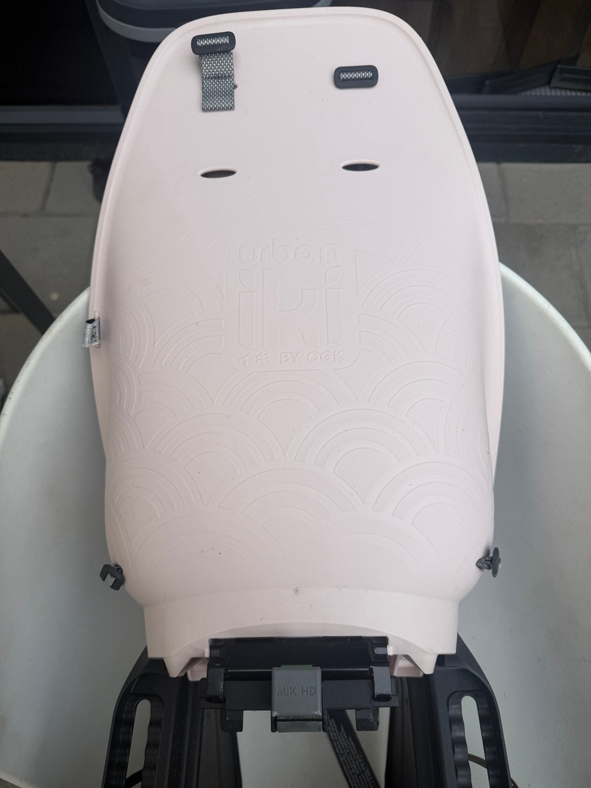 Urban Iki Achterzitje - Roze/Bruin, Fietsen en Brommers, Ophalen, Achterzitje, Voetsteuntjes, 9 t/m 18 kg