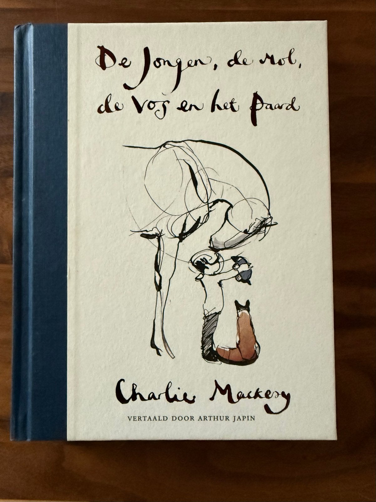 De Jongen, de Mol, de Vos en het Paard - Charlie Mackesy, Boeken, Ophalen of Verzenden, Zo goed als nieuw, Nederland