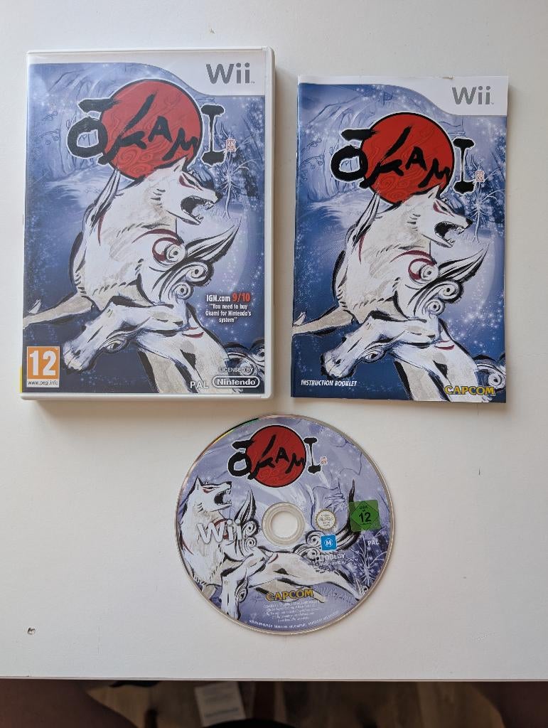 Okami Wii, Ophalen of Verzenden, Zo goed als nieuw, Sport, 3 spelers of meer