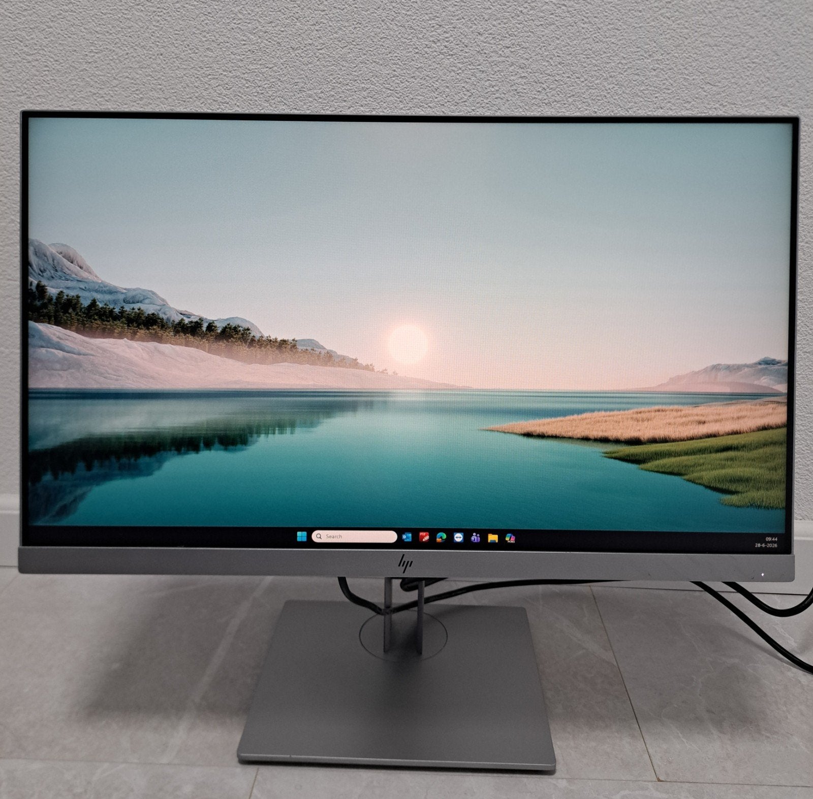 HP E233 Monitor - 23 inch Full HD IPS Scherm, Computers en Software, Monitoren, IPS, Full HD, Ophalen of Verzenden, Zo goed als nieuw