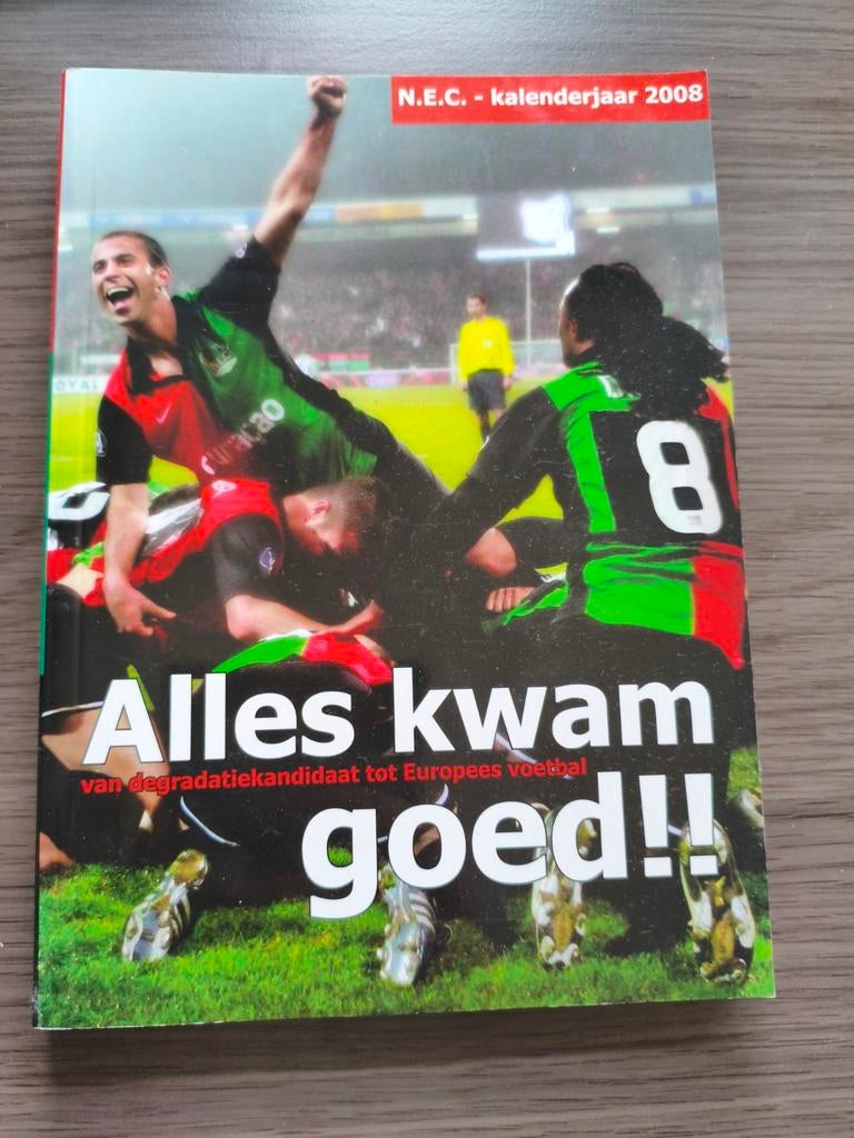 NEC Nijmegen kalenderjaar 2008: Alles kwam goed!, Boeken, Ophalen of Verzenden, Gelezen, Balsport