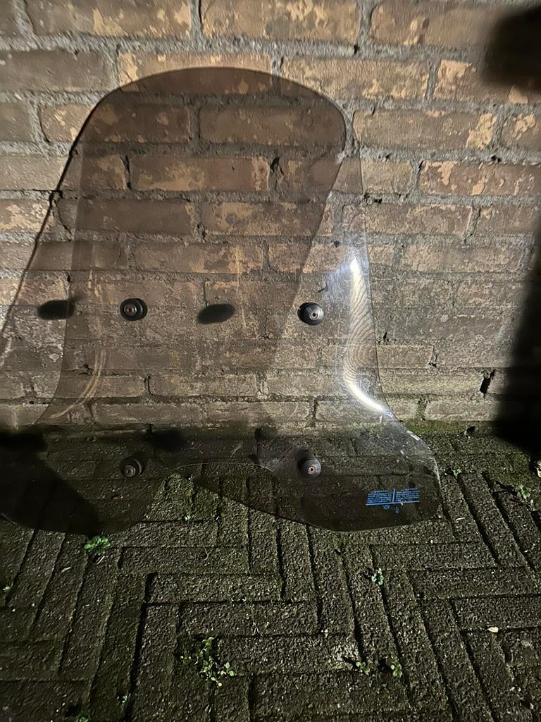 Vespa hoog smoke windscherm, Fietsen en Brommers, Brommeronderdelen | Scooters, Ophalen, Zo goed als nieuw, Overige typen, Vespa