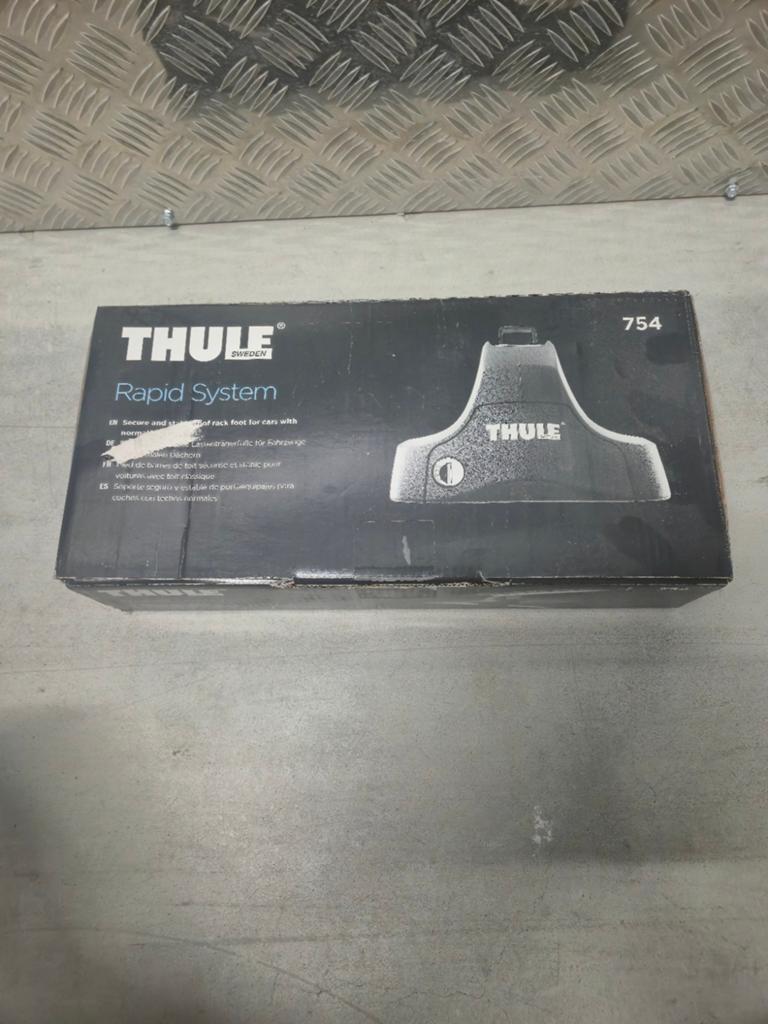 Thule Rapid System 754 Voetenset voor dakdragers, Auto diversen, Dakdragers, Ophalen of Verzenden, Zo goed als nieuw