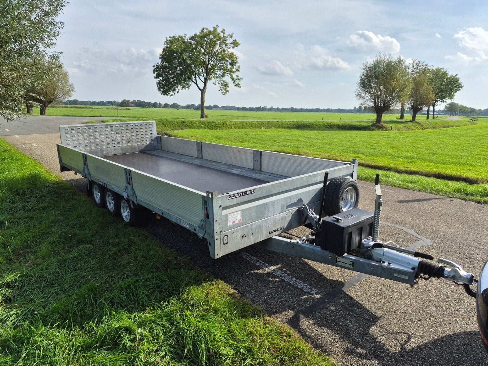Brian James Cargo Tilbed 3500kg, Ophalen