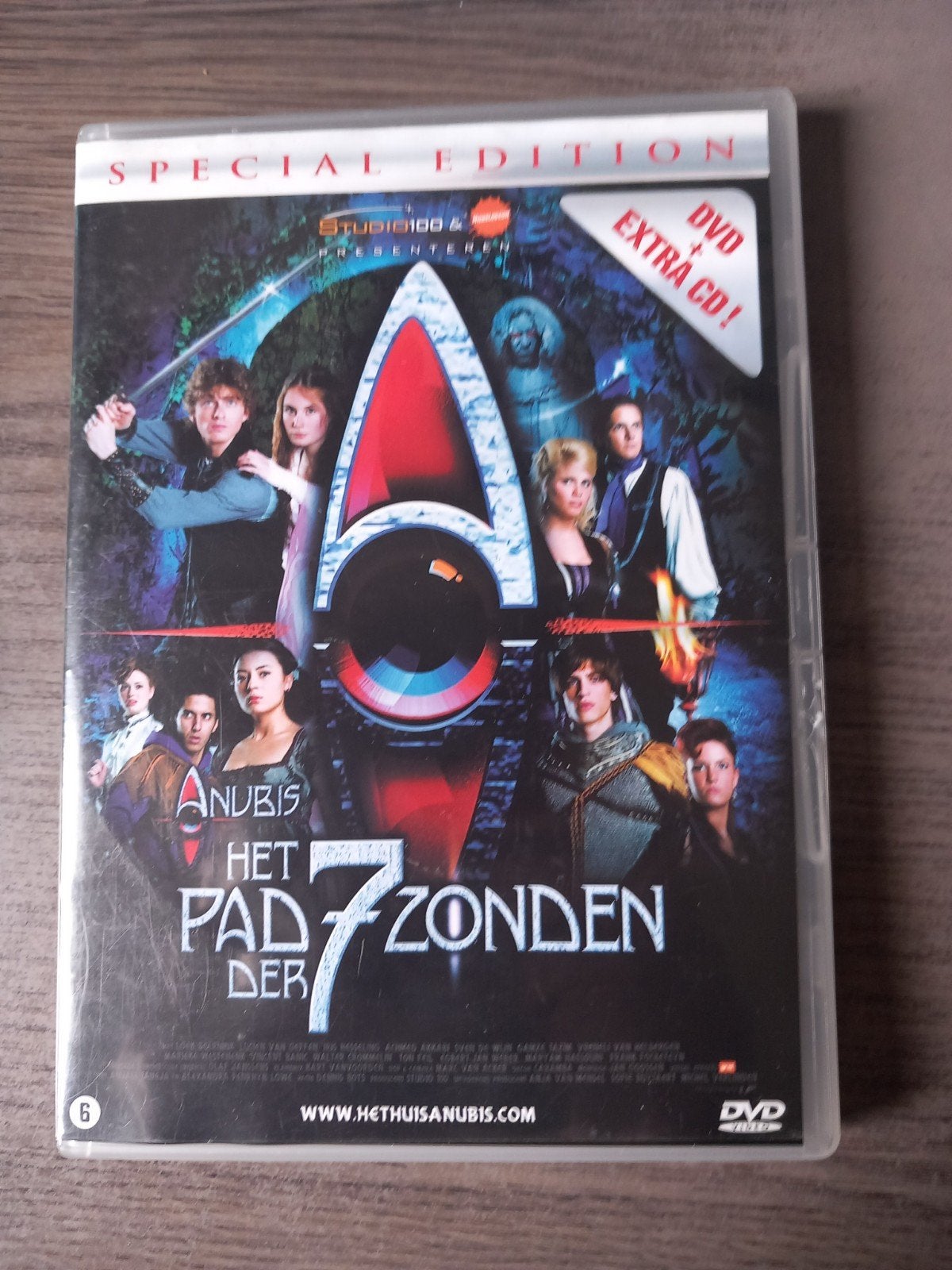 Anubis Het pad der 7 Zonden, Cd's en Dvd's, Vanaf 6 jaar, Ophalen of Verzenden, Zo goed als nieuw, Nederlands