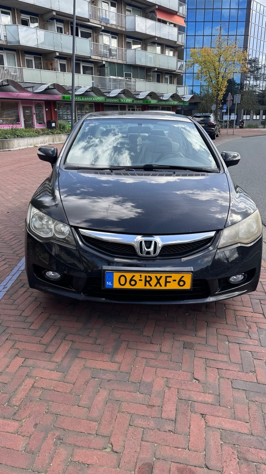 Honda Civic 1.3 Vtec Hybrid 4DR C-tr. 2011 Zwart, Zwart, Origineel Nederlands, 22 km/l, Sedan