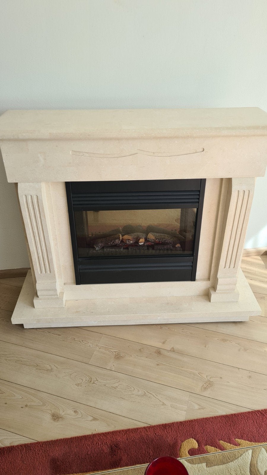 Dimplex Cambridge Deluxe Elektrische Haard met Schouw, Ophalen, Gebruikt, Vrijstaande haard, Elektrische haard