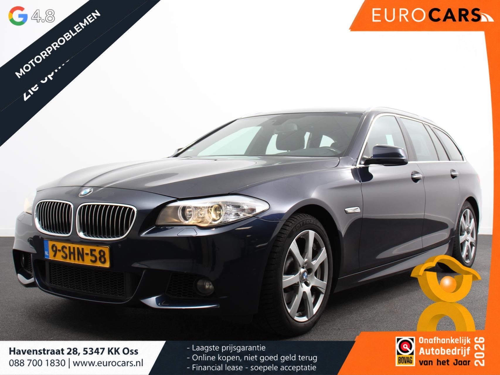 BMW 5-serie Touring 520i Automaat Lees opmerkingen! Navigati, Automaat, Euro 5, Gebruikt, 4 cilinders
