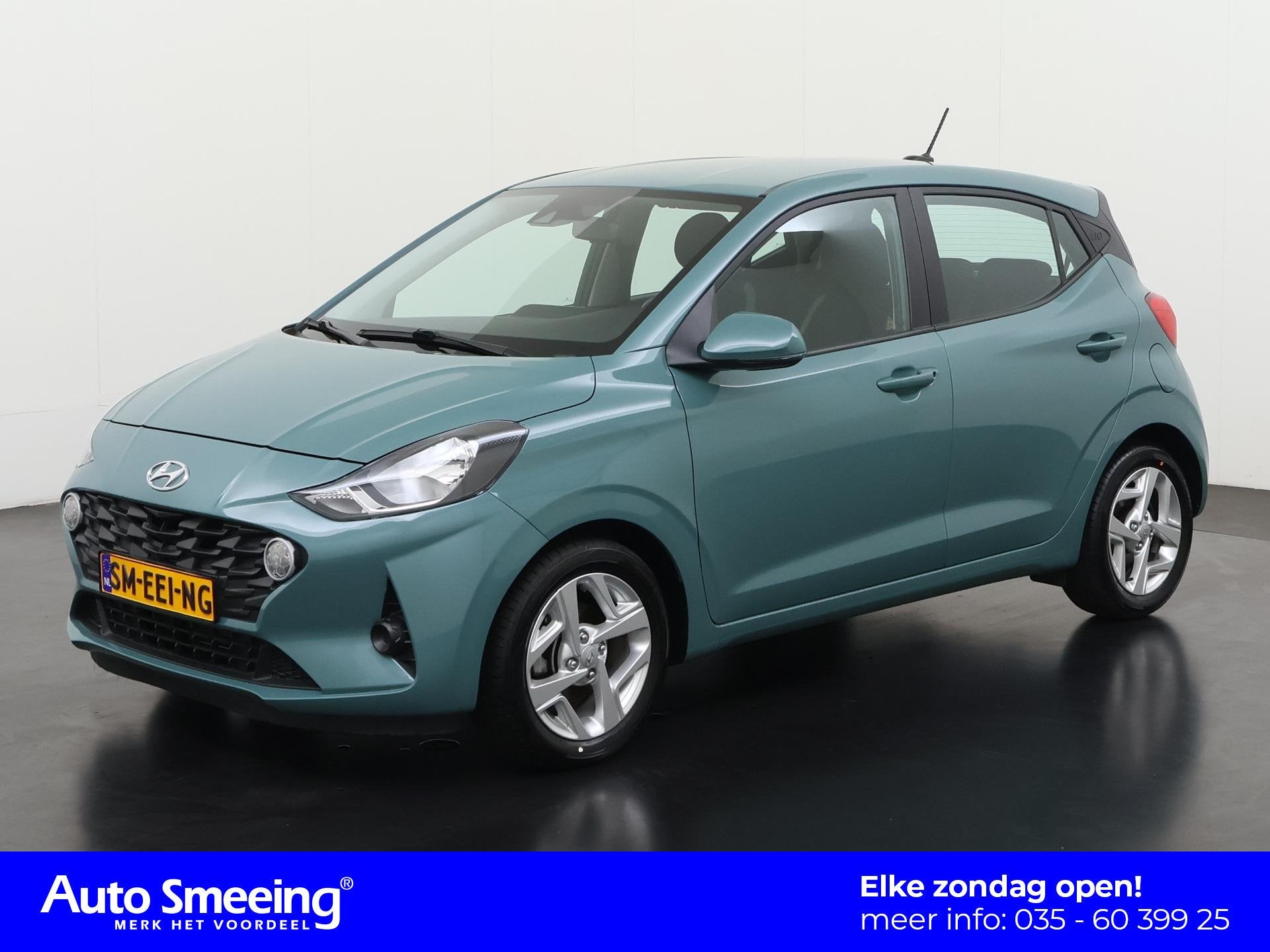 Hyundai i10 1.0 Trend Automaat | Stoel & Stuurverwarming | Z, Auto's, Stof, Gebruikt, Euro 6, 899 kg