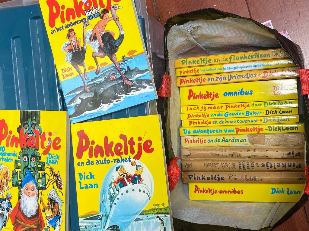 Pinkeltje boeken 16st, Boeken, Ophalen of Verzenden, Gelezen, Dick Laan, Sprookjes