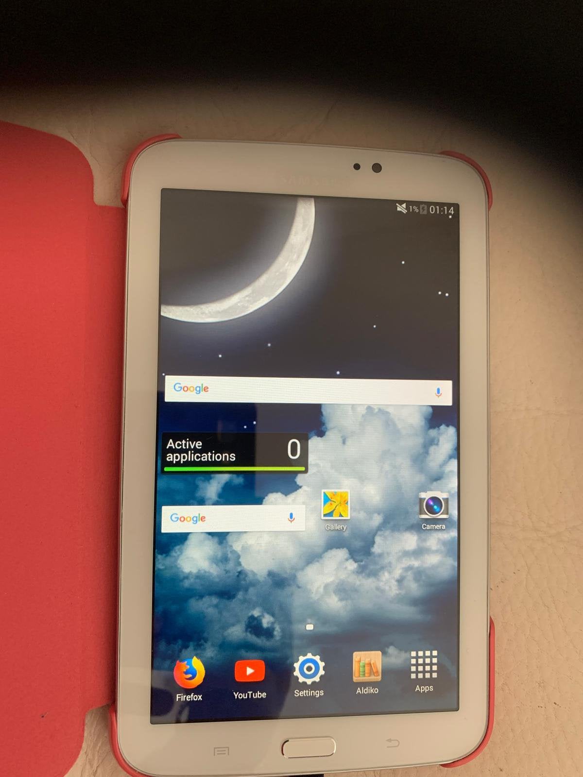 Samsung galaxy tab 3 wit 8 gb en wifi, Computers en Software, Ophalen, Zo goed als nieuw, Wi-Fi, 7 inch of minder