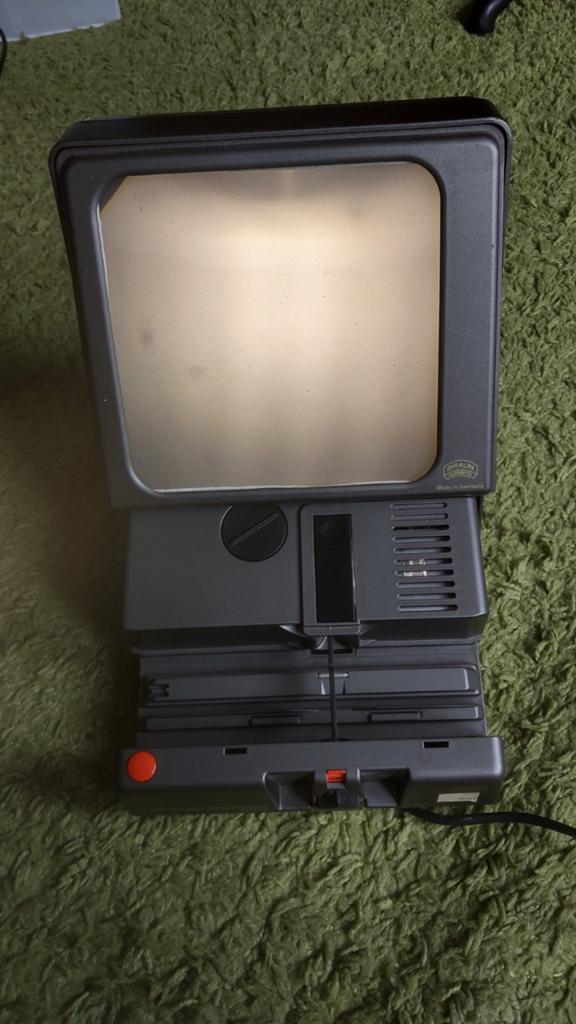 Braun Paximat Multiscope 2000 Diaprojector / Viewer, Ophalen of Verzenden, Gebruikt, Met scherm