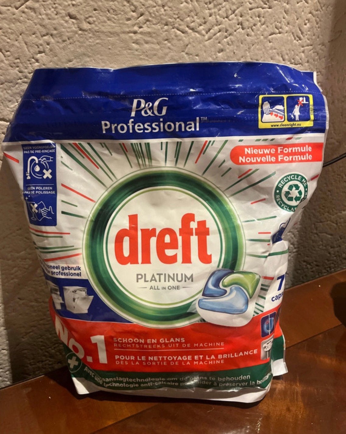 2x dreft Platium 75 capsules ps, Verzenden, Schoonmaakmiddel
