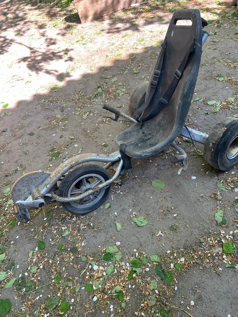 Gebruikte skelter trike, Kinderen en Baby's, Speelgoed | Buiten | Skelters, Ophalen of Verzenden, Zo goed als nieuw, Overige merken