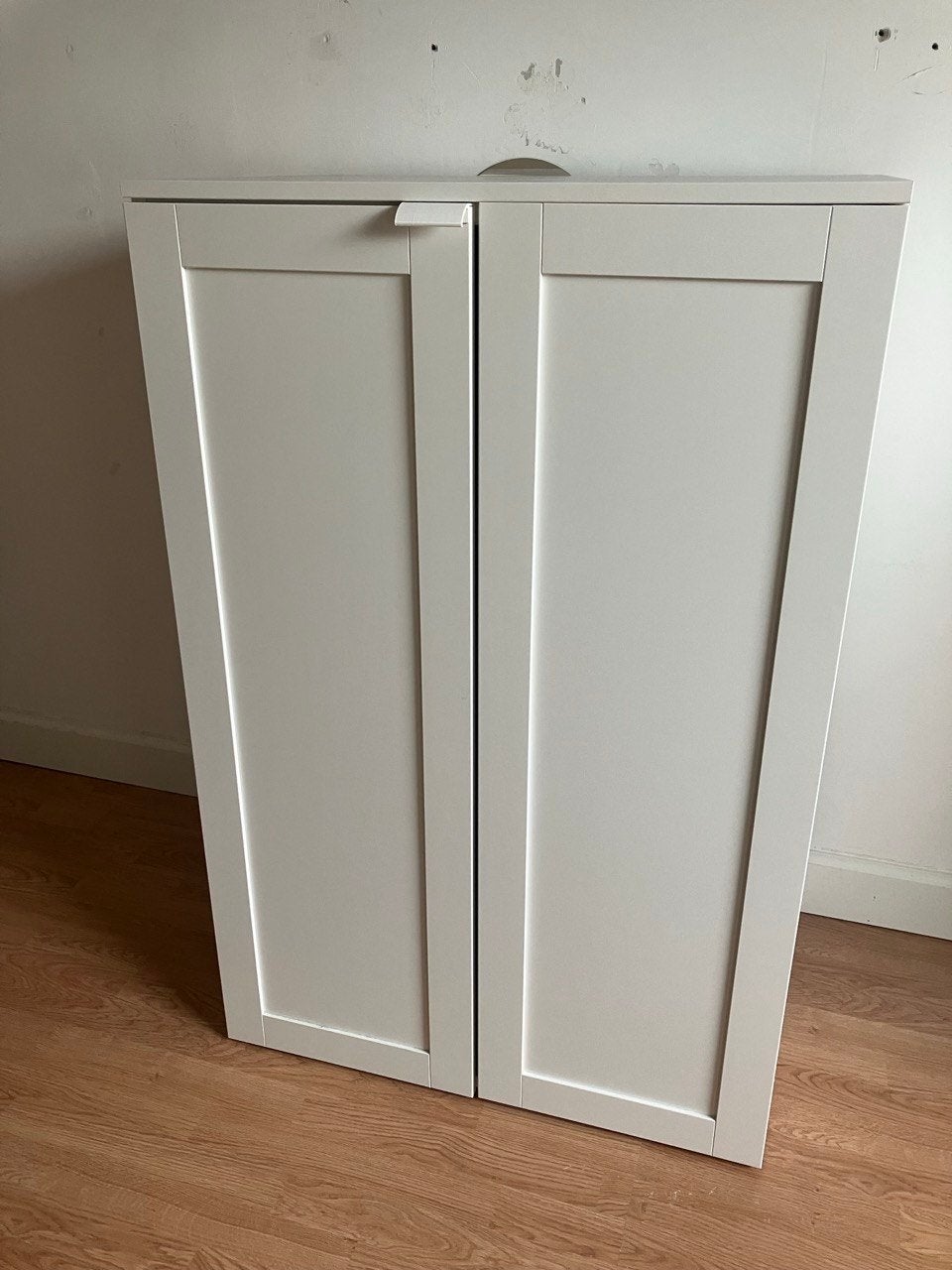 Zo goed als nieuwe IKEA SANNIDAL hangkast, Ophalen, Overige materialen, 100 tot 150 cm, 50 tot 100 cm