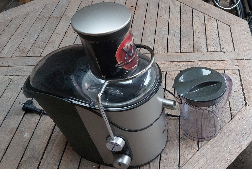 Sapcentrifuge Tefal, Ophalen, Zo goed als nieuw, Elektrisch, Sapcentrifuge