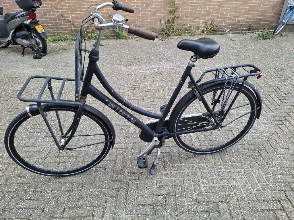 Omafiets Cortina, Ophalen, Terugtraprem, Gebruikt, Versnellingen