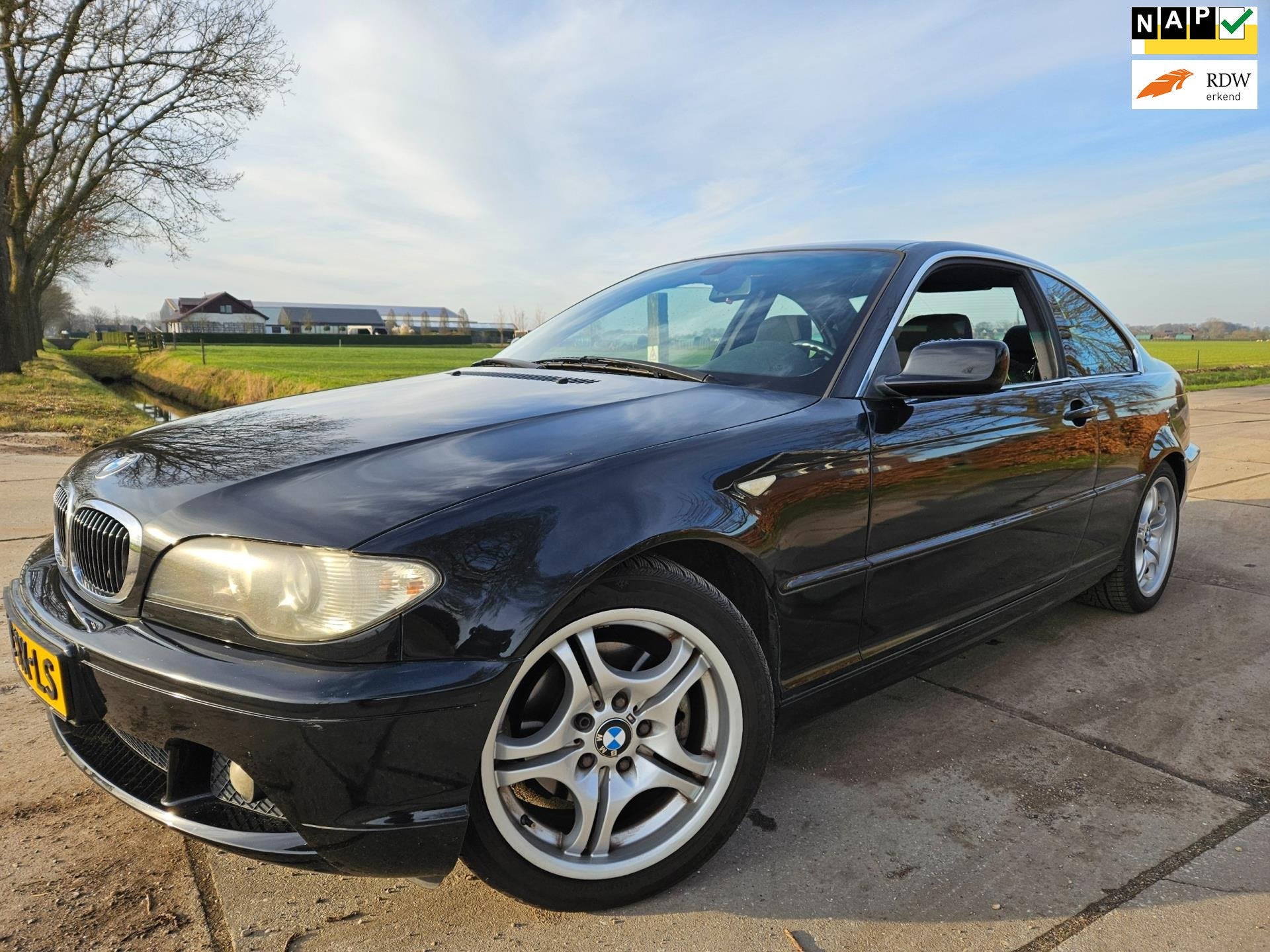 BMW 3-serie Coupé 325Ci Executive/ coupé/ bj 2006/ automaa, Auto's, Automaat, Achterwielaandrijving, Gebruikt, Zwart
