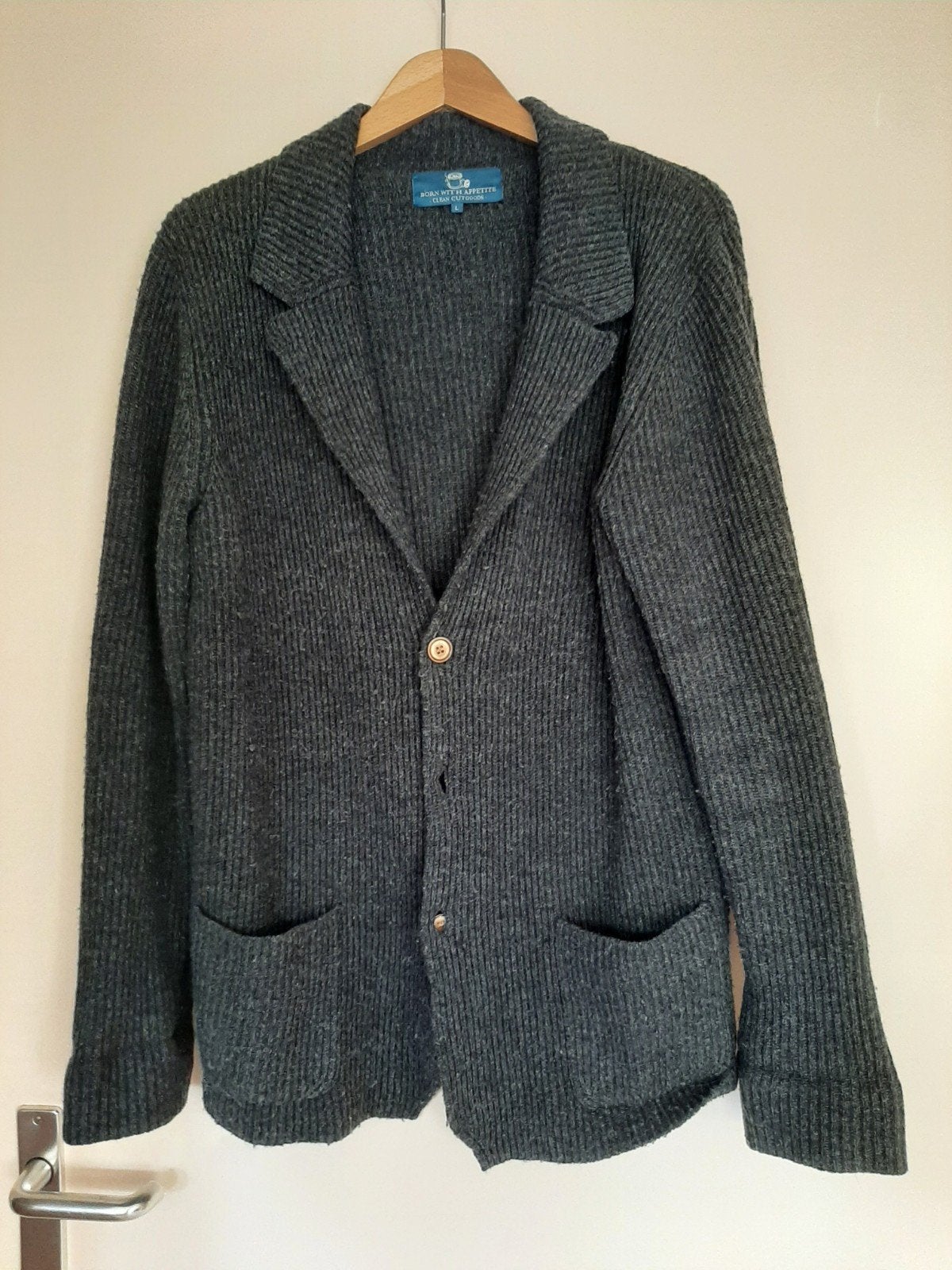 wollen heren vest, Maat 48/50 (M), Ophalen of Verzenden, Grijs, Gedragen