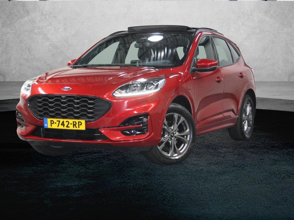 Ford Kuga 225PK PHEV ST-Line | 1ste eigenaar | Schuifkanteld, Auto's, Ford, Stoelverwarming, Gebruikt, 4 cilinders, Bedrijf