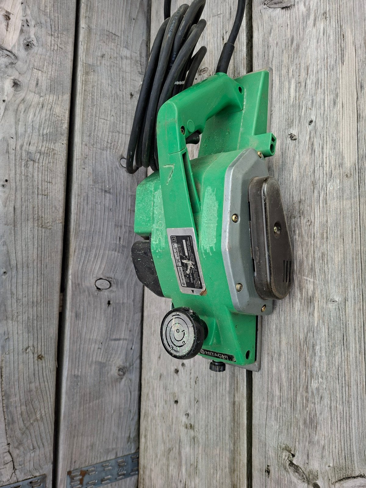 Hitachi,  schaafmachine, Doe-het-zelf en Verbouw, Ophalen of Verzenden, Gebruikt