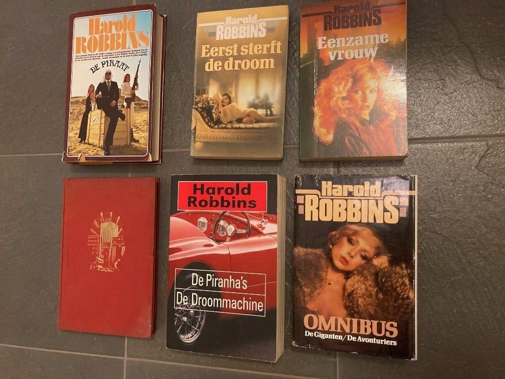 6 boeken van Harold Robbins, Ophalen of Verzenden, Gelezen, Harold Robbins