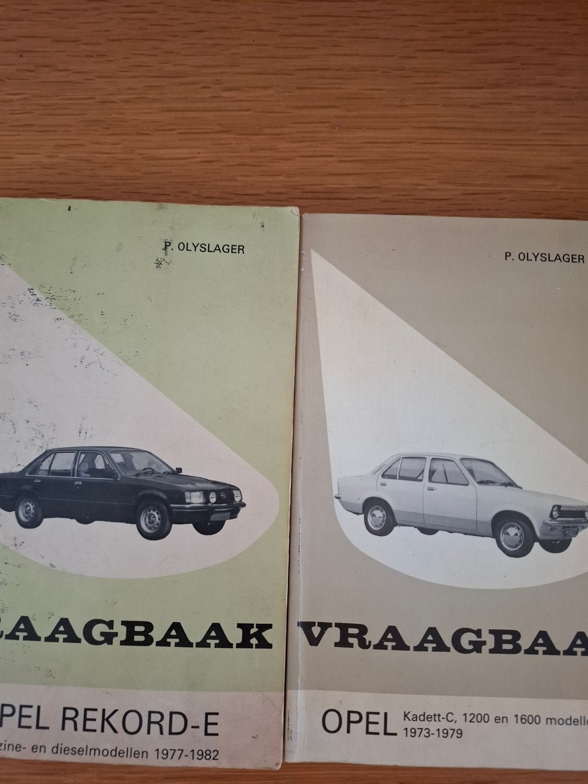 Opel Rekord-E en Kadett-C vraagbaak P. Olyslager, Ophalen of Verzenden, Gelezen, Opel, P. Olyslager