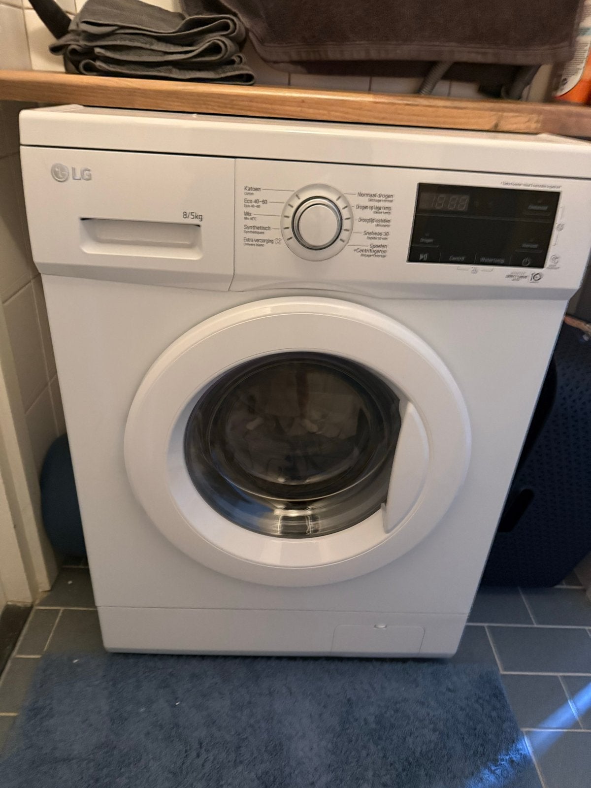 LG Wasmachine GD3M108N3 - Zo goed als nieuw, Witgoed en Apparatuur, Wasmachines, 8 tot 10 kg, Ophalen, Zo goed als nieuw, Voorlader