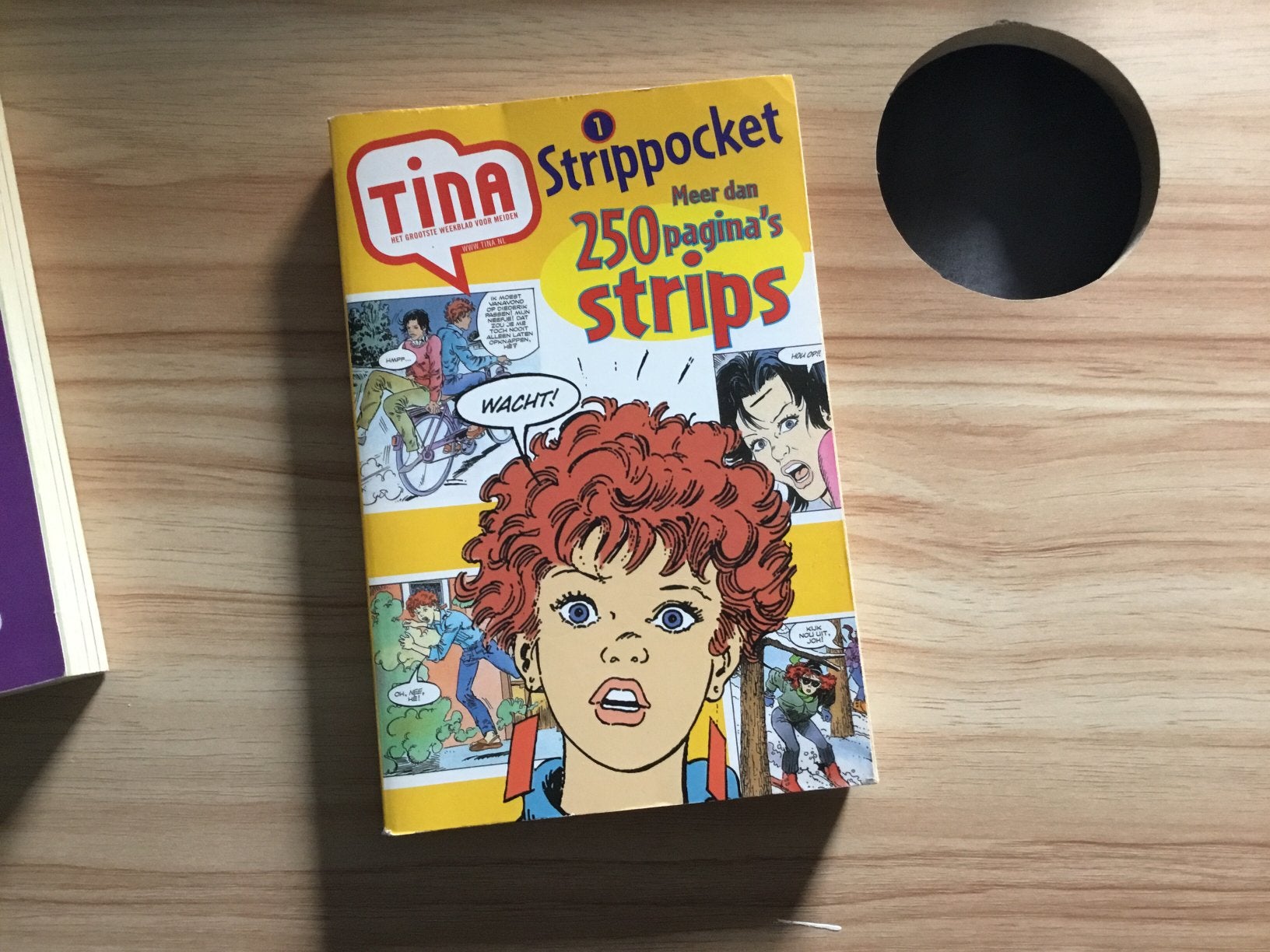 Tine strippocket, Eén stripboek, Ophalen of Verzenden, Zo goed als nieuw