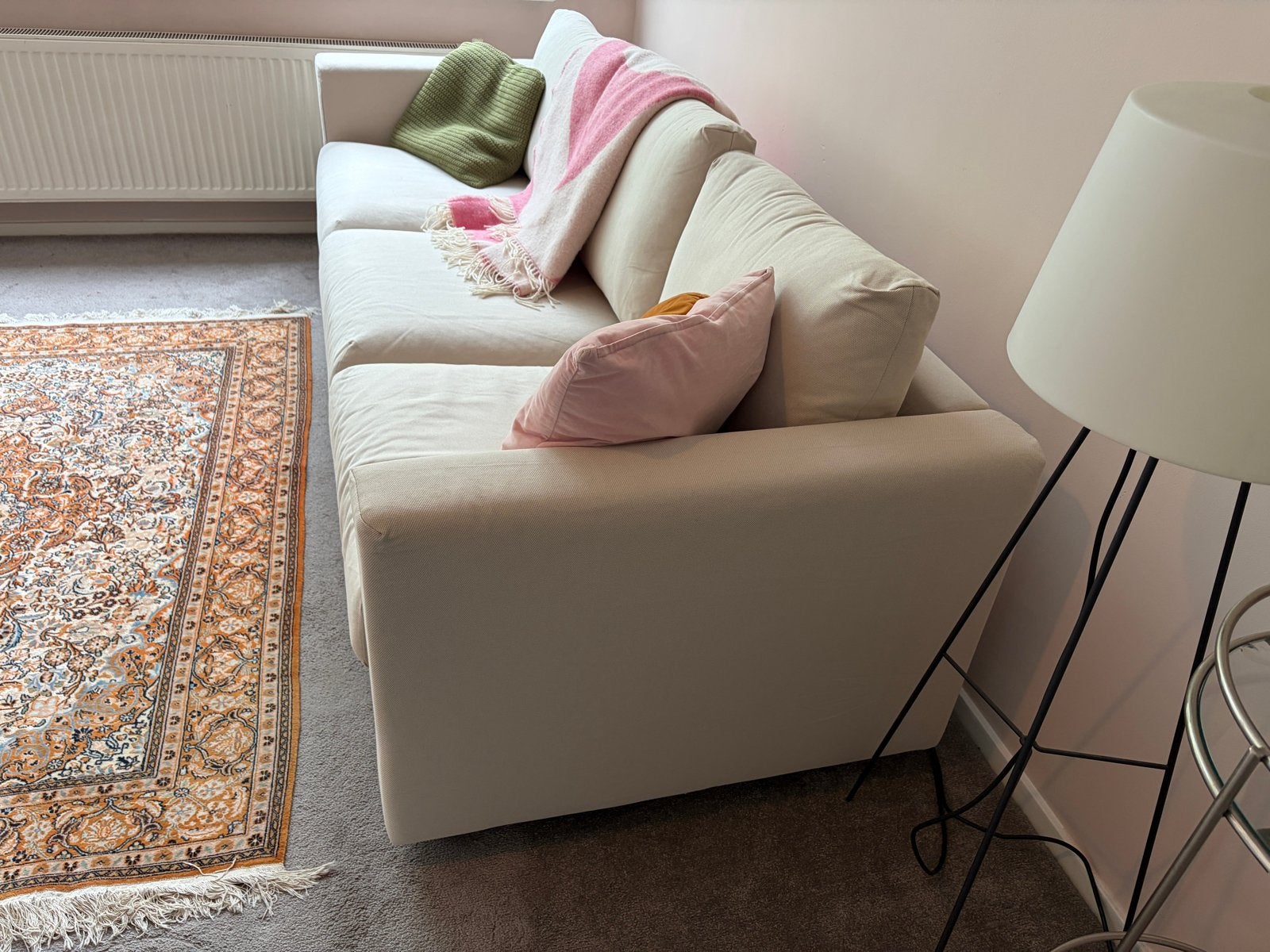 IKEA Vimle 3-zits bank - Zo goed als nieuw, Huis en Inrichting, Banken | Bankstellen, Ophalen, Driepersoons, 75 tot 100 cm, Zo goed als nieuw