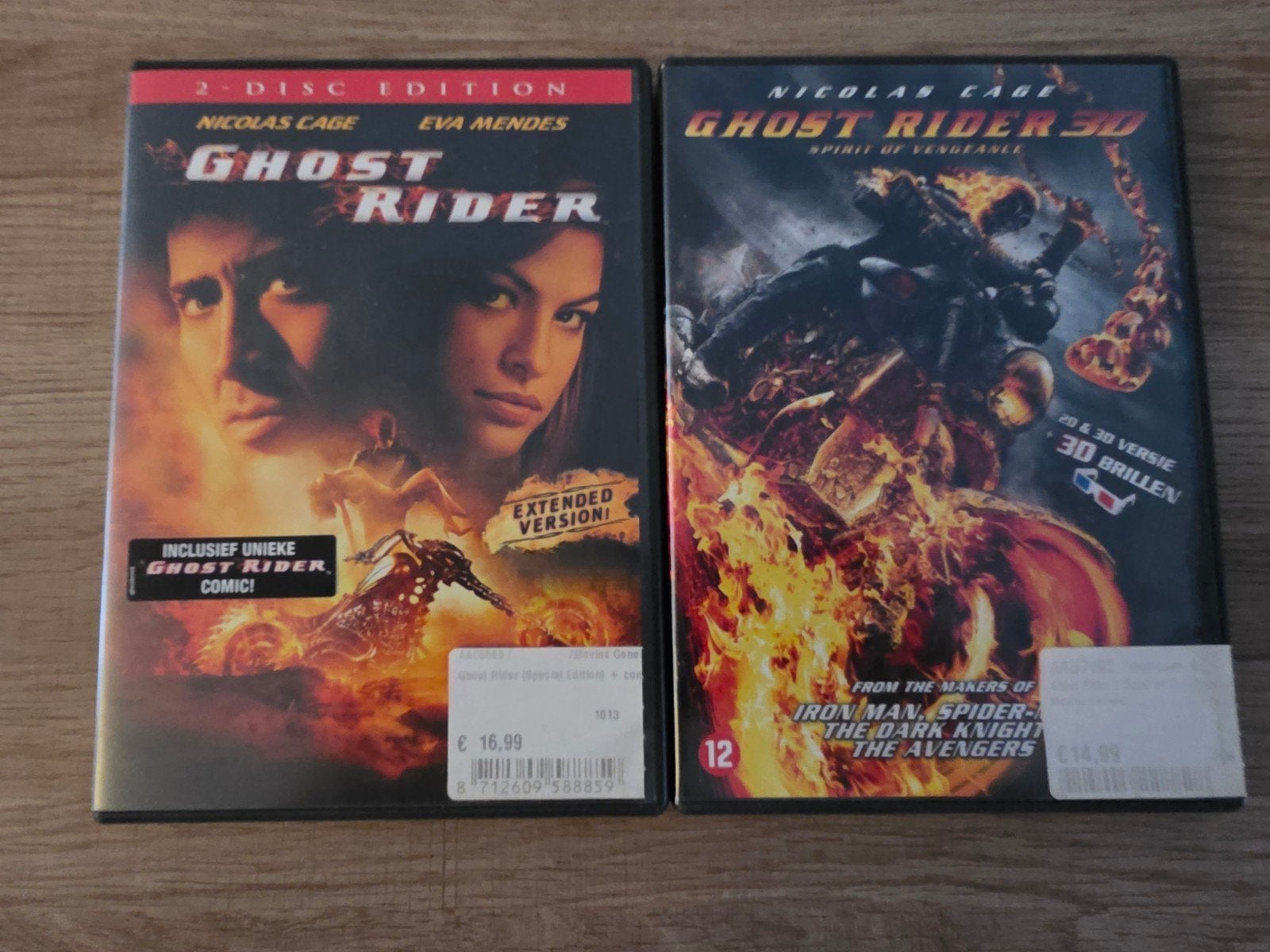 Ghost rider 1 & 2, Alle leeftijden, Ophalen of Verzenden, Zo goed als nieuw