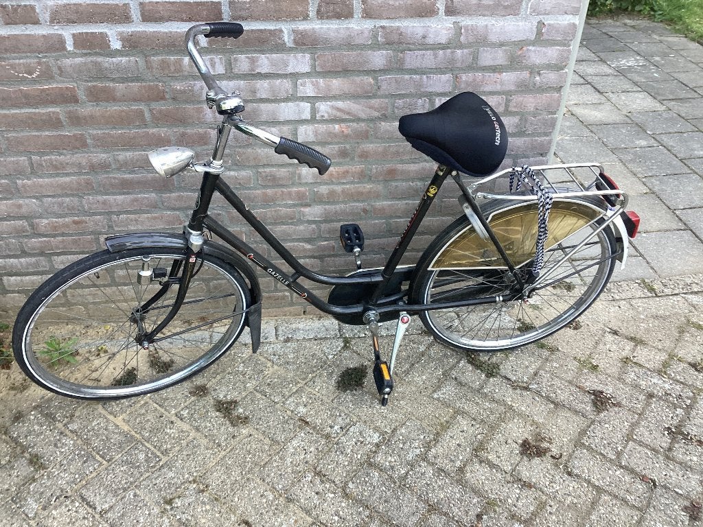 Gazelle damesfiets 26 inch, Fietsen en Brommers, Fietsen | Dames | Damesfietsen, Ophalen, Terugtraprem, Gebruikt, Minder dan 47 cm