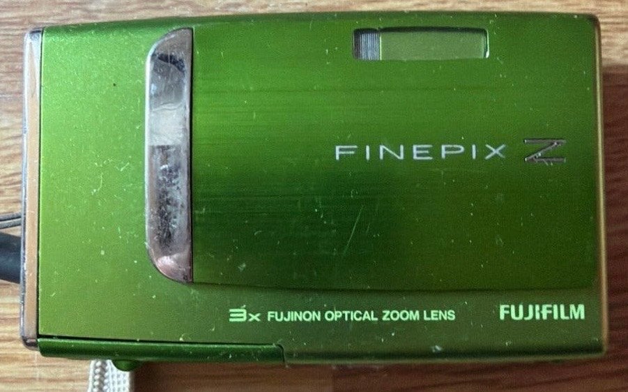 Fujifilm FinePix Z10fd Compactcamera - Groen, Ingebouwde flitser, Gebruikt, Ophalen of Verzenden, Fujifilm