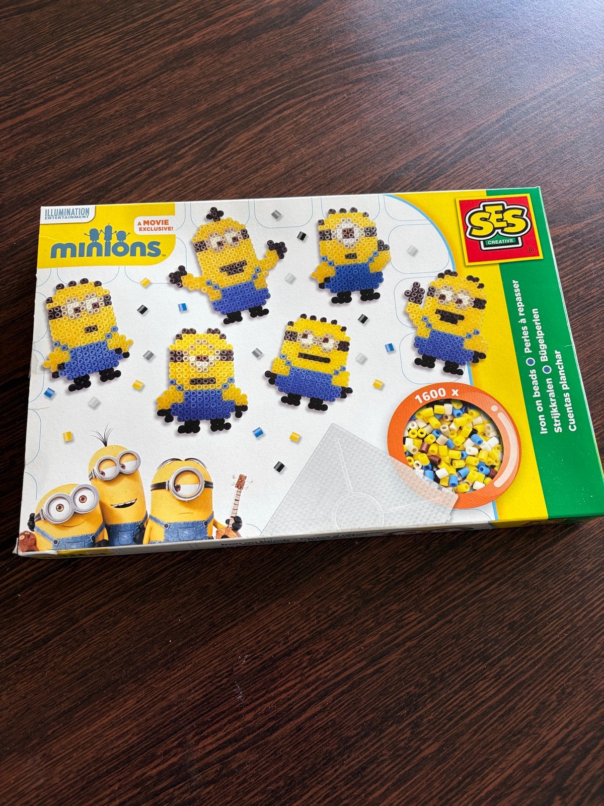 Nieuw: SES Creative Minions Strijkkralen Set - 1600 kralen, Ophalen of Verzenden, Nieuw, Knutselen
