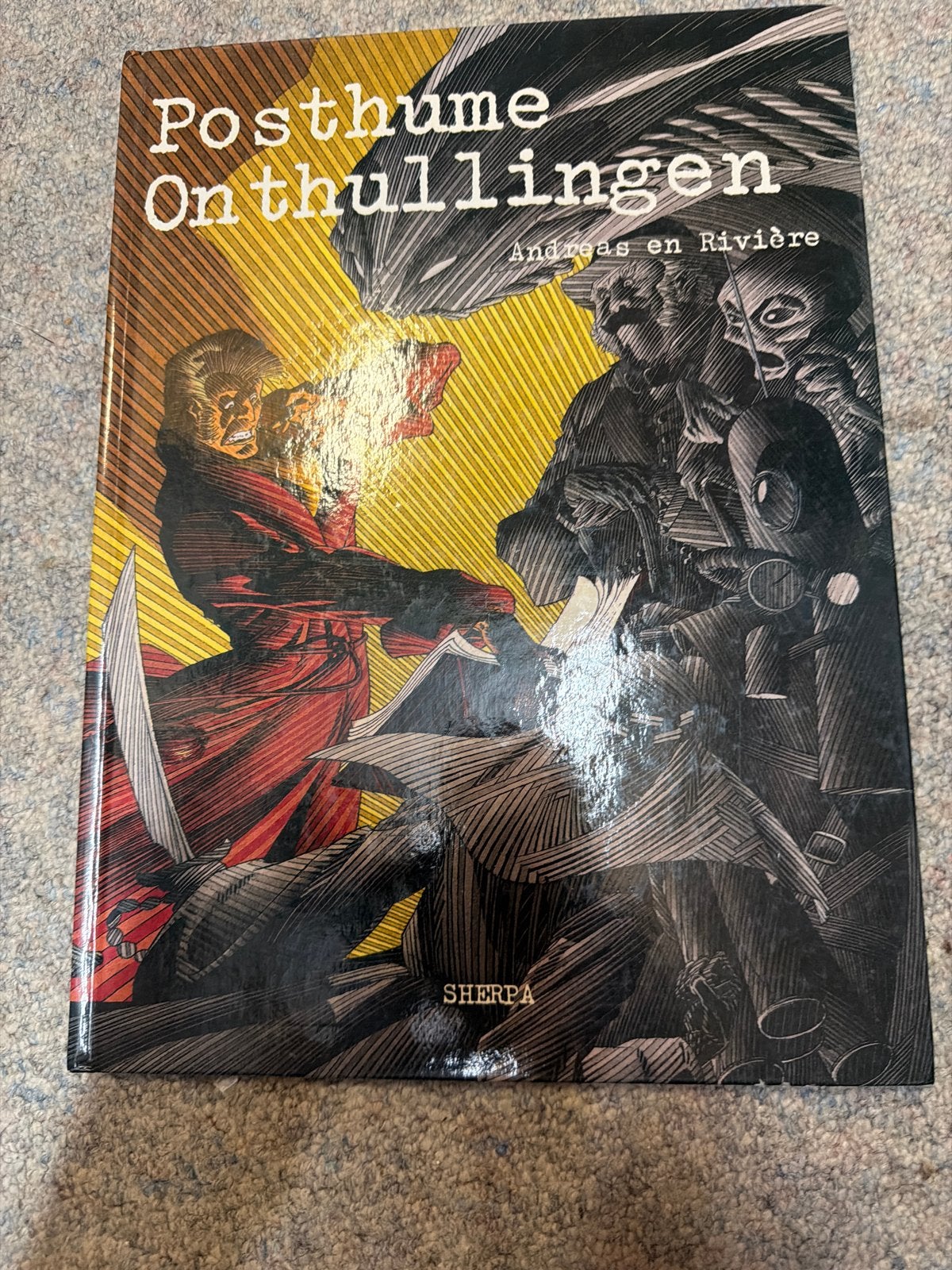 Posthume Onthullingen - Andreas en Rivière (Sherpa), Eén stripboek, Ophalen of Verzenden, Zo goed als nieuw
