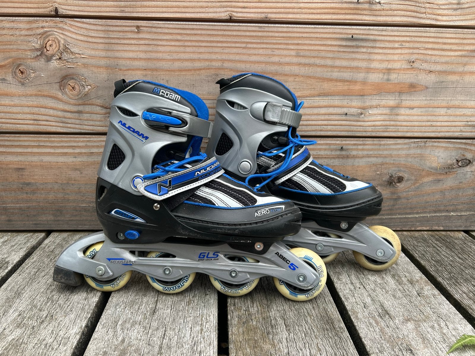 Verstelbare inline skates / skeelers (Nijdam) - Maat 38-41, Kinderen, Inline skates 4 wielen, Ophalen, Overige merken