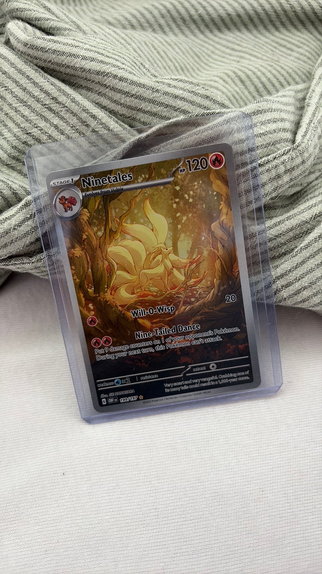 Ninetales 199/197, Ophalen of Verzenden, Nieuw, Losse kaart, Foil