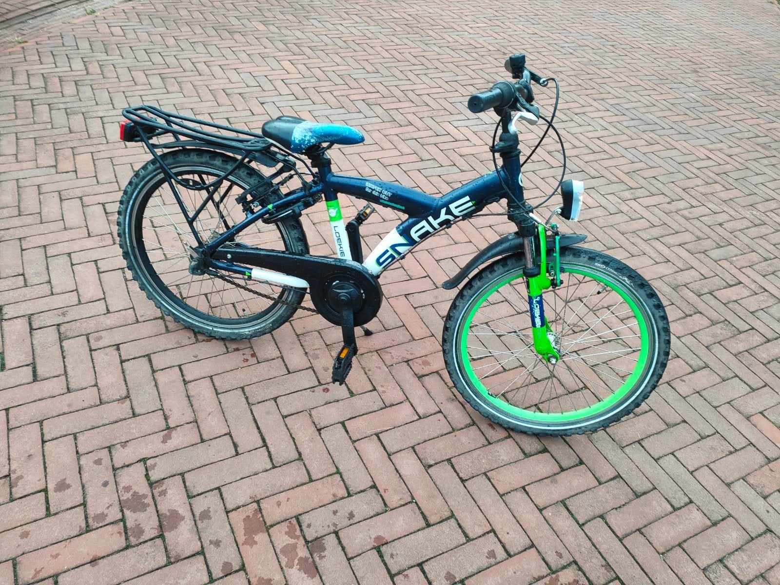 Batavus snake fiets 22 inch met 3 versnelling, Ophalen, Terugtraprem, 22 inch, Versnellingen