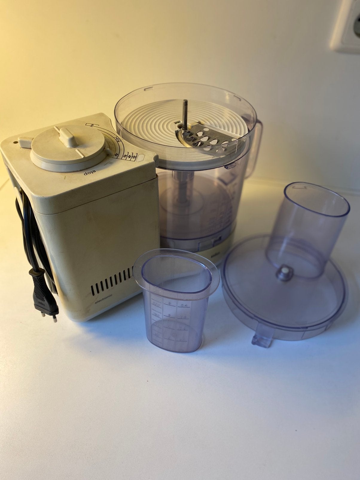 Keukenmachine  - Braun, Ophalen of Verzenden, Gebruikt, Wit