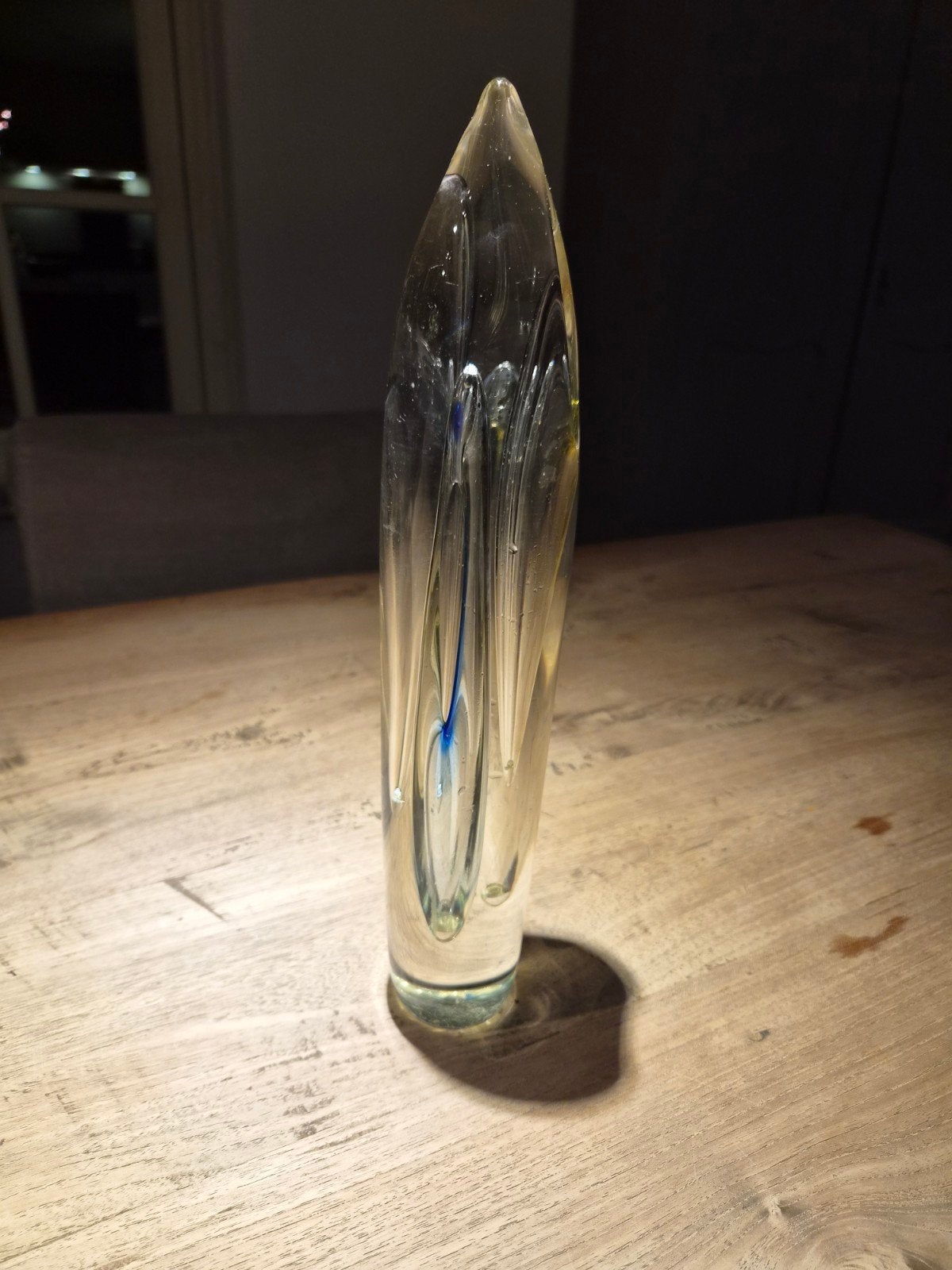 Glazen sculptuur/vaas - Modern design, Ophalen of Verzenden