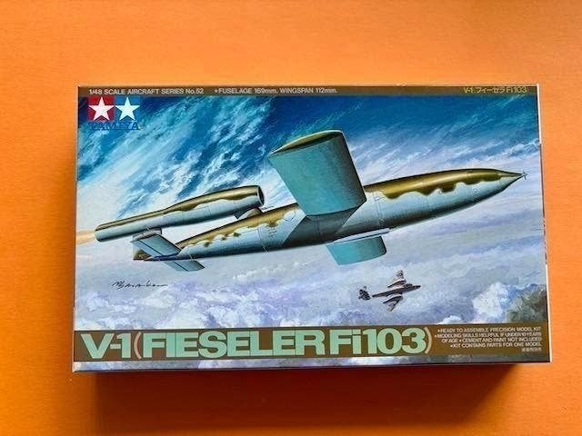 Tamiya	61052	V-1 	1/48, Hobby en Vrije tijd, Modelbouw | Vliegtuigen en Helikopters, Verzenden, Nieuw, Groter dan 1:72, Overige merken