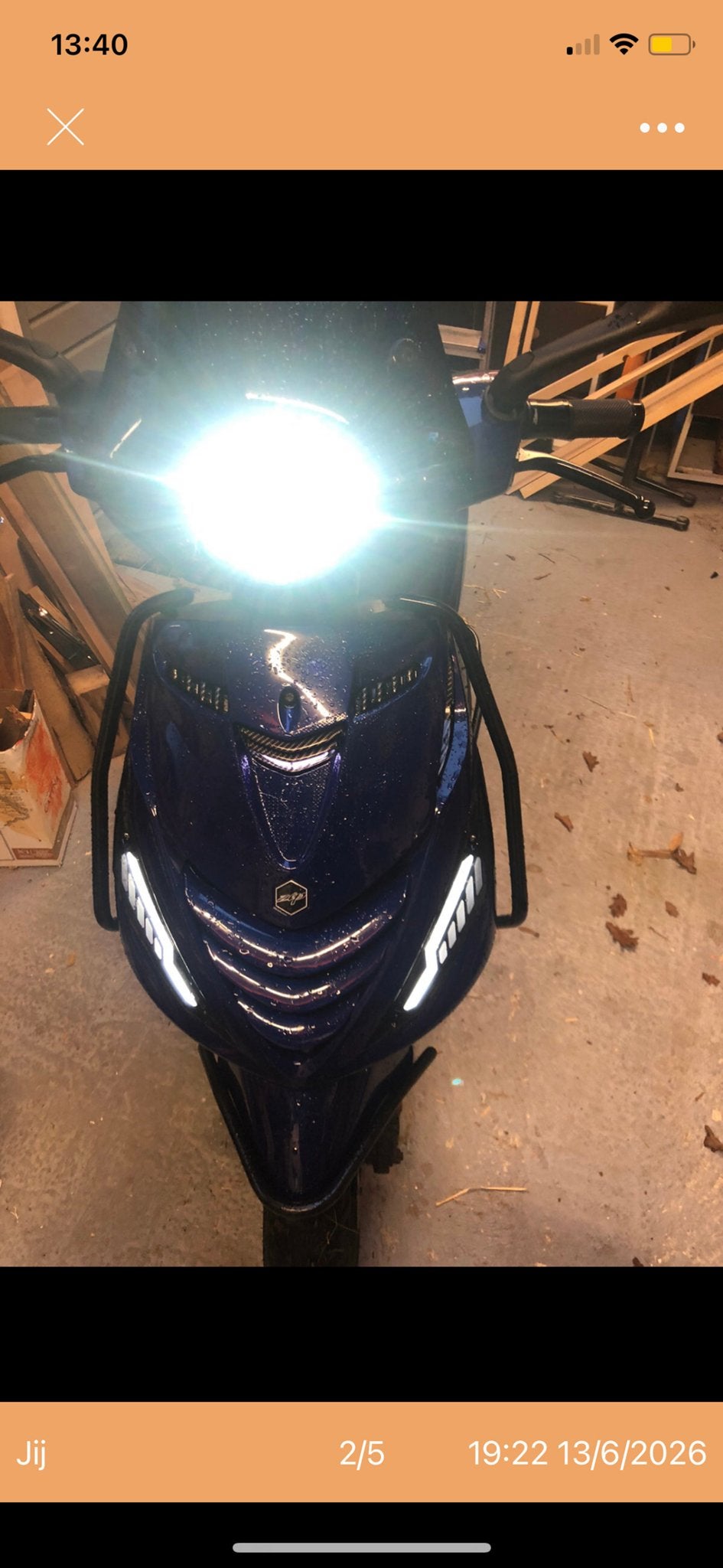 Piaggio Scooter - Goed onderhouden met kleine gebreken, Ophalen, Gebruikt, Maximaal 45 km/u, Zip