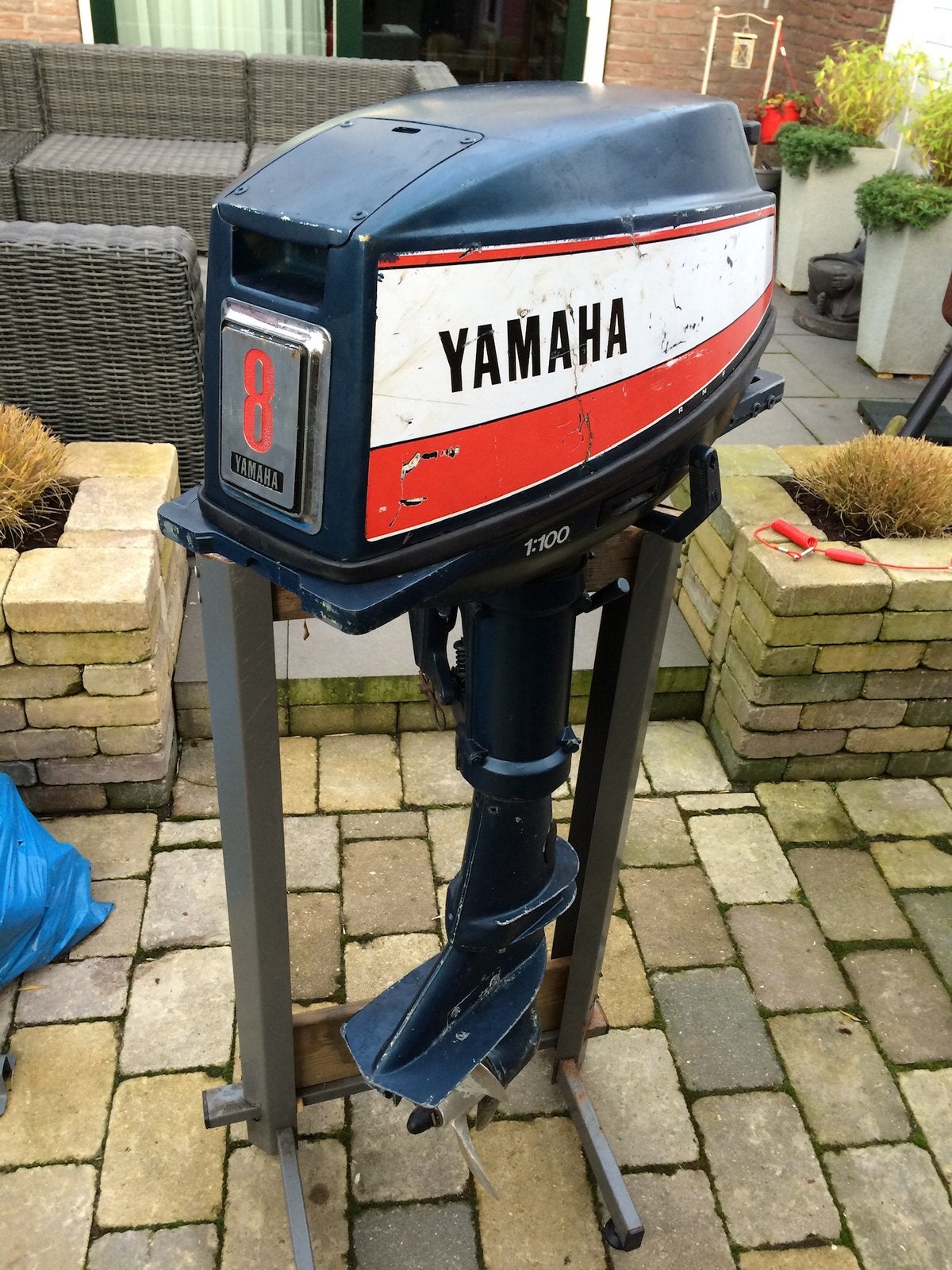 Yamaha 8 pk, Watersport en Boten, Ophalen, Gebruikt, 5 tot 10 pk, Buitenboordmotor