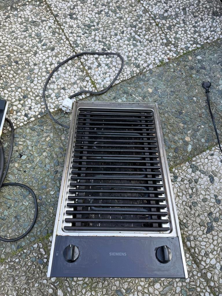 Siemens Grillplaat - Inbouw Grill voor Keuken, Ophalen, Gebruikt, Tafelgrill